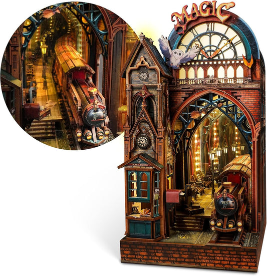 Magic Train Station Book Nook